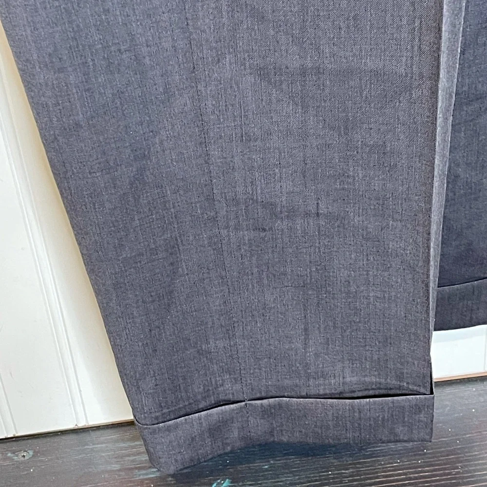 Vintage Chaps‎ Comfort Stretch trousers dress pants sz 33 x 30 100% wool